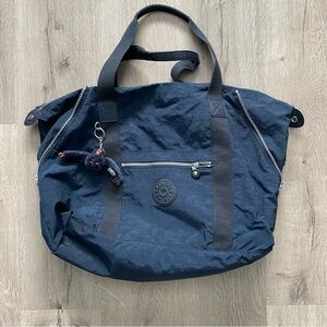 Kipling Art M Tote Bag True Blue Navy